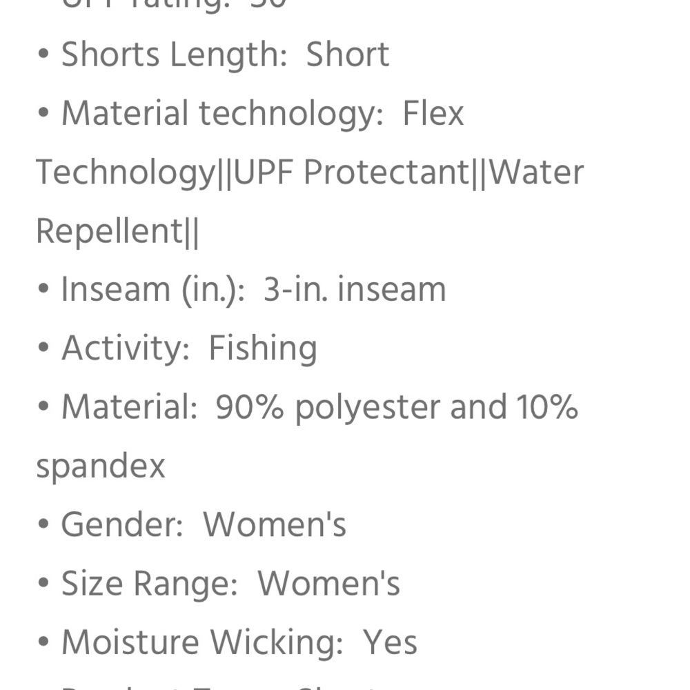 Magellan Outdoors Women’s Pro Fish Technical shorts, sz Medium - Picture 6 of 9
